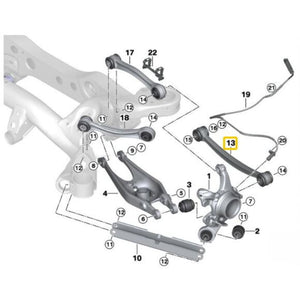 Brazos de dirección traseros regulables IRP BMW E8x, E9x