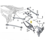 Brazos de inclinación inferiores traseros IRP (de aluminio) BMW F87 M2, F80 M3, F82 F83 M4