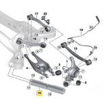 Brazos traseros de arrastre de aluminio IRP BMW E8X, E9X (incluido M)