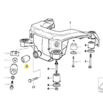 Casquillo diferencial poliuretano BMW E36