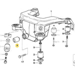 Casquillos de diferencial de aluminio BMW E36