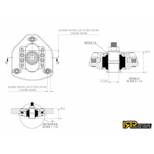 Copelas delanteras regulables IRP para BMW E30 y E34 (con coilovers)