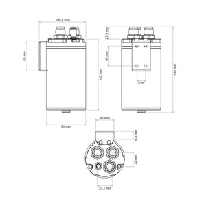 Oil catch can carbon