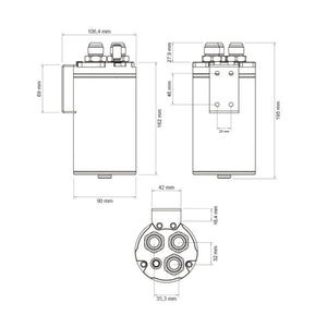 Oil catch can performance 0,75L